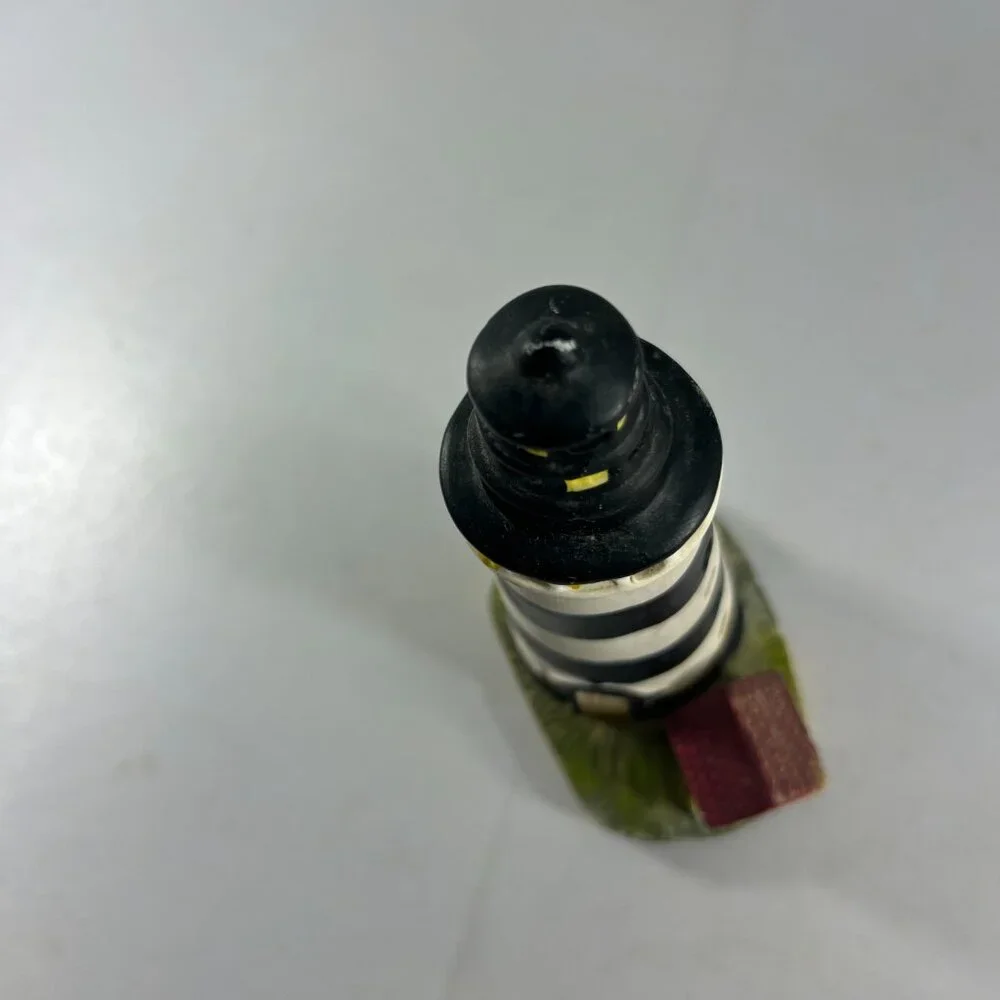 Porcelain Lighthouse Collection Cape Canaveral Florida Figurine Hole for Light
